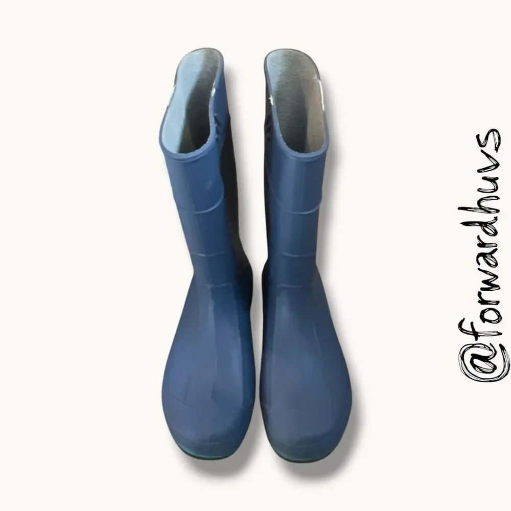 Northerner Waterproof Rain Boots Blue Kids Size 3
